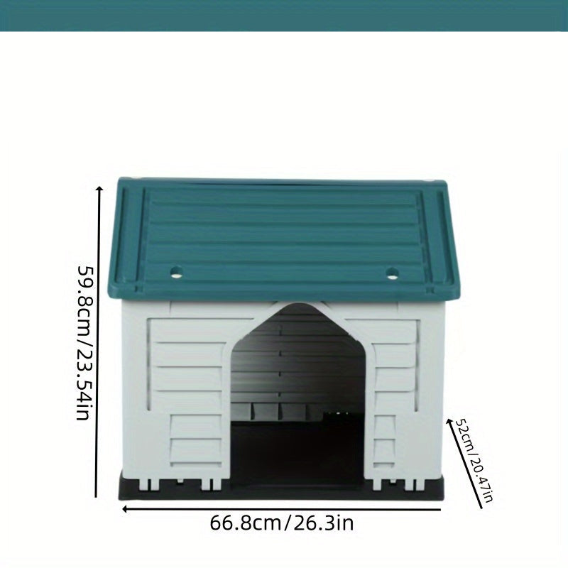 Niche Plastique Étanche & Aérée pour chien