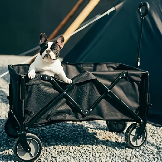 Chariot Pliable Tout-Terrain pour Chiens et Chats
