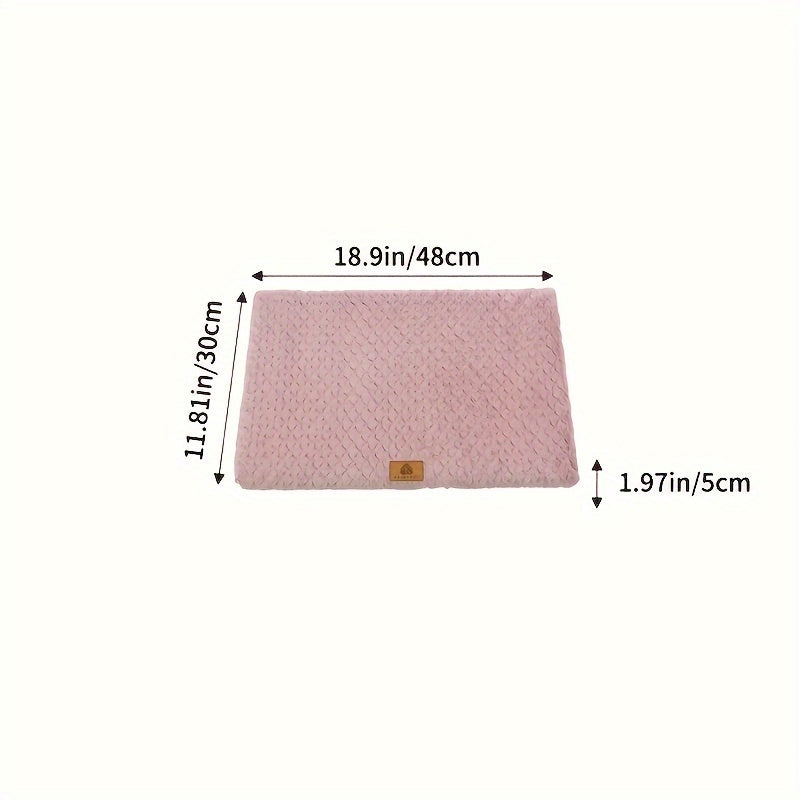 Coussin Moelleux Rectangulaire pour Chien et Chat