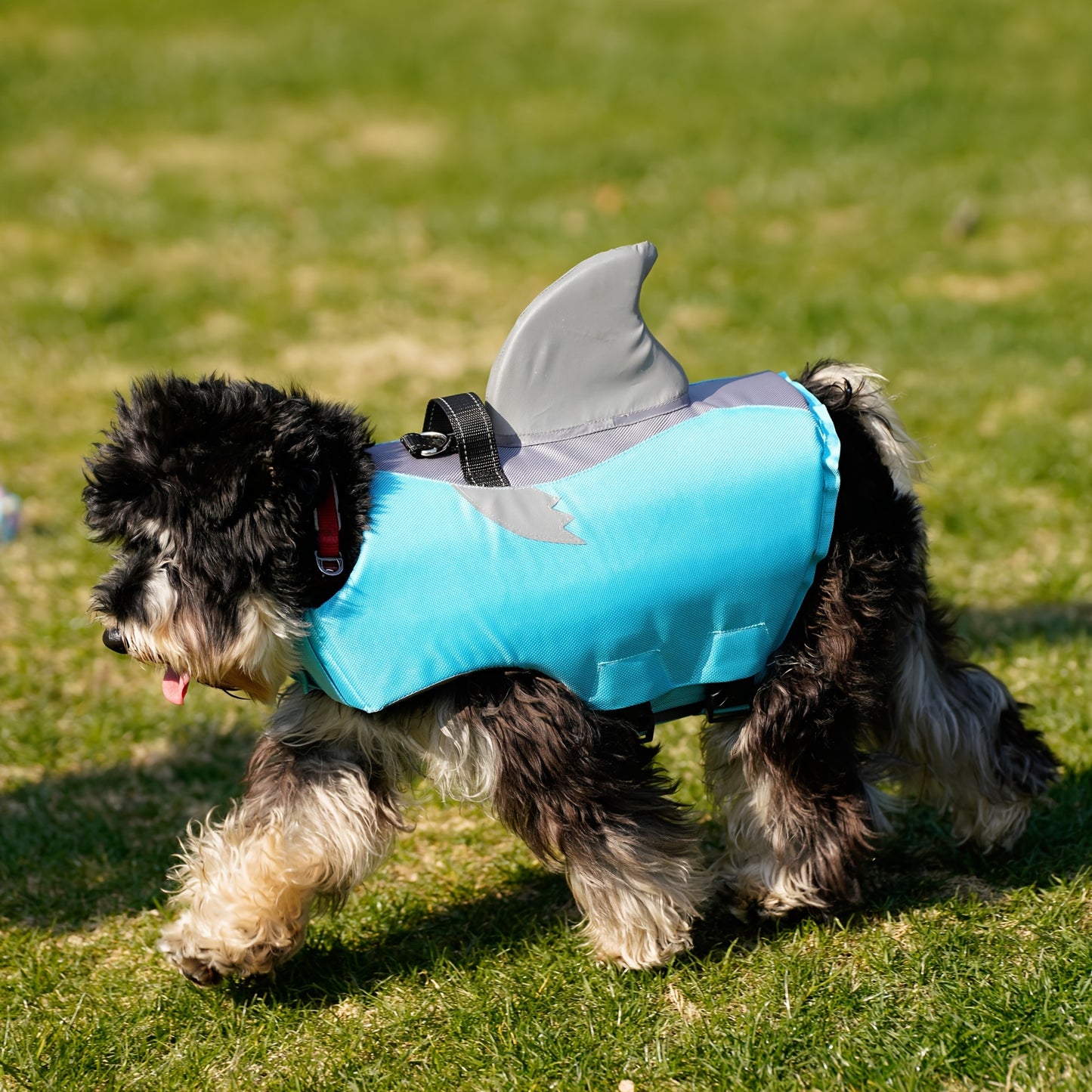 Gilet de Sauvetage Requin Réfléchissant pour Chiens
