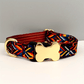 Collier pour Chien à Motif avec Boucle Os Dorée