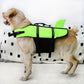 Gilet de Sauvetage Requin Réfléchissant Fluo pour Chiens