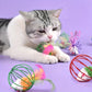 Souris Cage à Plumes pour Chat – Balle Ludique et Interactive