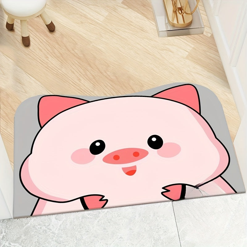 Tapis d'Alimentation Antidérapant en Gel de Silice – Motifs Animaux Mignons