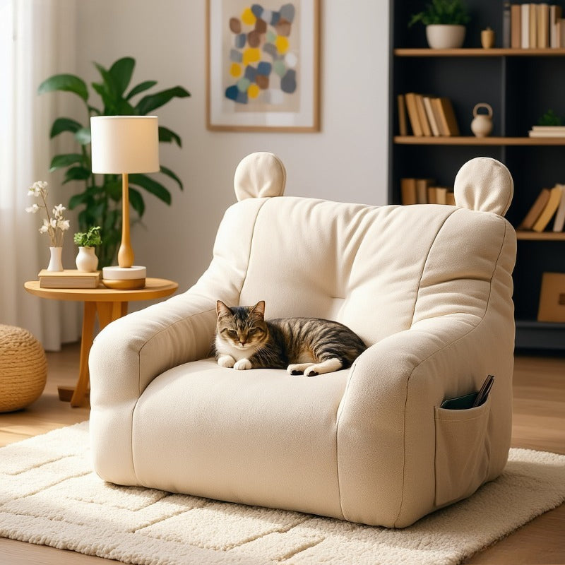 Canapé matelassé pour chien — photo du produit