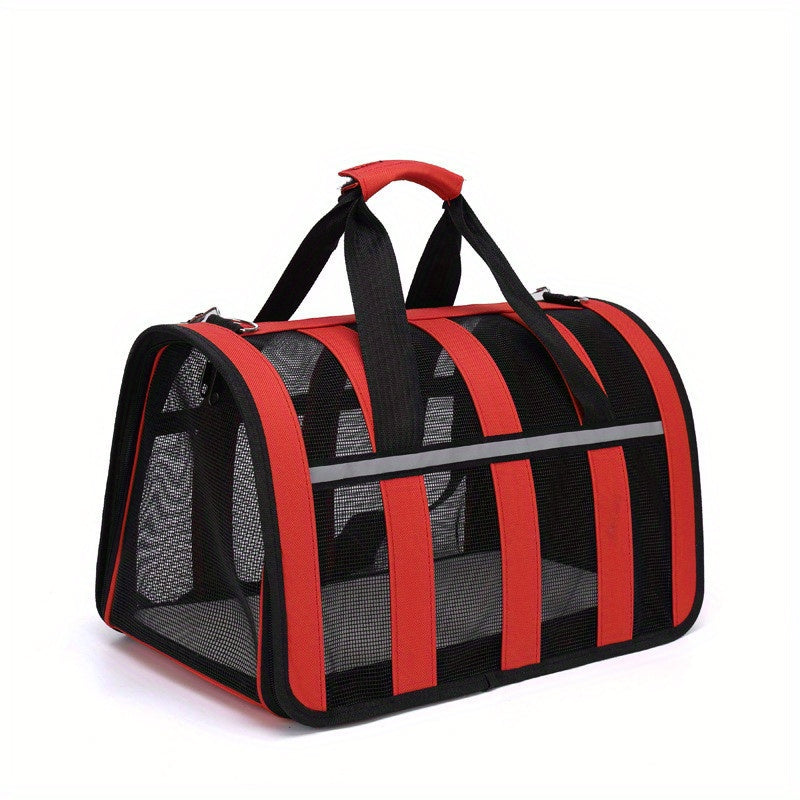 Sac de Transport Pliable et Respirant pour Petits Chiens et Chats