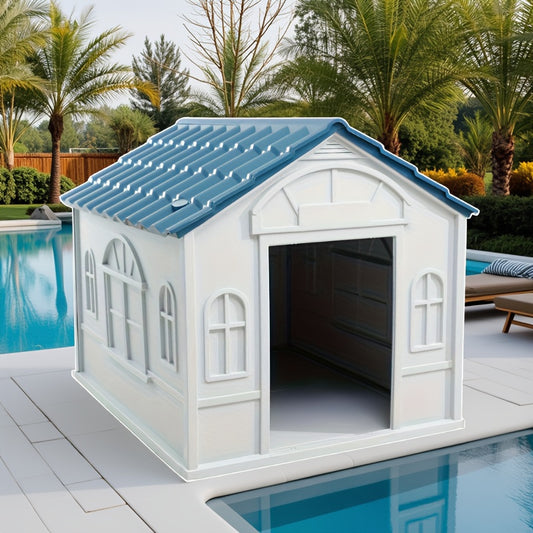 Niche Maison avec Fenêtres en Plastique Imperméable