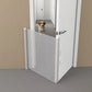 Barrière Rétractable à Maille Blanche pour Chiens
