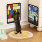 Tapis Griffoir Mural pour Chat Oeuvre d'Art
