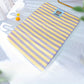 Tapis Rafraîchissant Rayé Été Lavable pour Chien et Chat