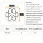 Paire de Sabots d’Été pour Chats et Petits Chiens – Sandales Miniatures Antidérapantes