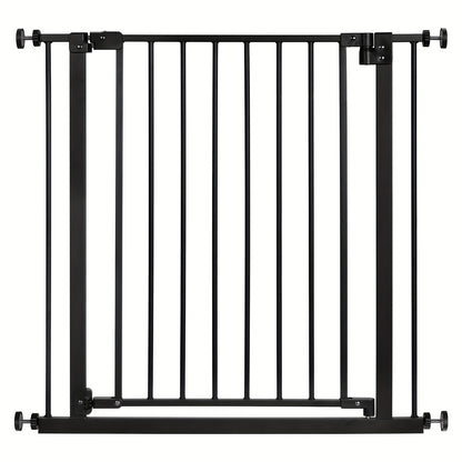 Barrière Métallique Auto-Fermante pour Escalier et Intérieur – 75 à 107 cm