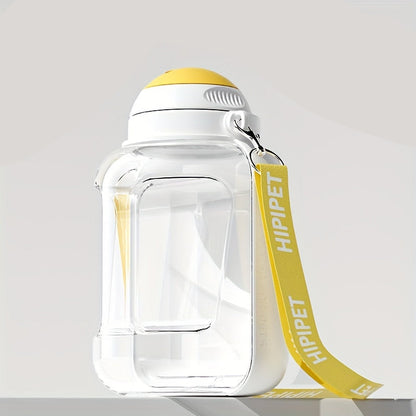 Gourde portable 2-en-1 pour eau et croquettes (1000ml + 300g)