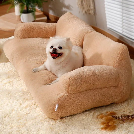 Canapé Douillet pour Chien – Repos Royal & Apaisement