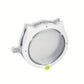 Porte à Battant Rond pour Chat et Petit Chien – Système de Verrouillage 4 Positions