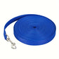 Longe Plate pour Chien – 3 à 9 mètres, couleurs variées