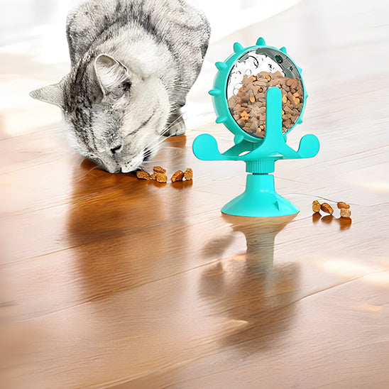 Distributeur de Croquettes Interactif pour Chat