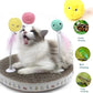 Balle en Peluche Interactive avec Sons d’Animaux Réalistes pour Chat