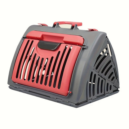 Caisse de transport pliable pour chat