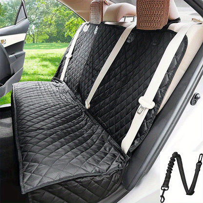 Housse de Siège Voiture Antidérapante et Imperméable pour Chien