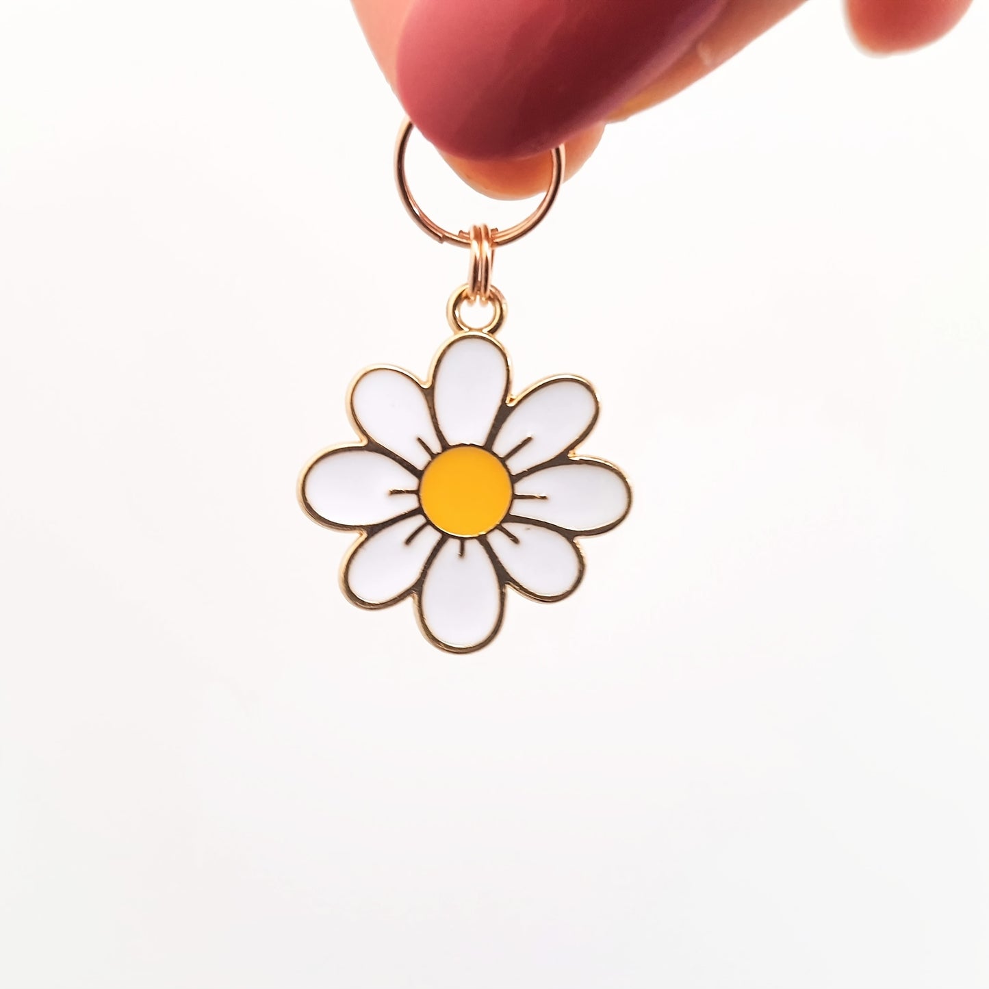 Médaillon Marguerite décoratif pour collier de Chien ou Chat