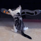 Jouet de Fenêtre Ondulé avec Balles pour Chat