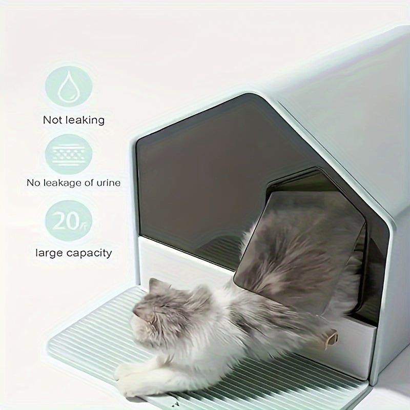Bac à Litière Fermé avec Tiroir WhiskerWonders