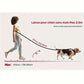 Laisse Mains Libres avec Boucle pour Voiture pour Chien