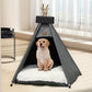 Tipi Bohème en Lin Doublé pour Chiens et Chats