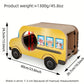 Bus Scolaire en Carton avec Griffoir pour Chat