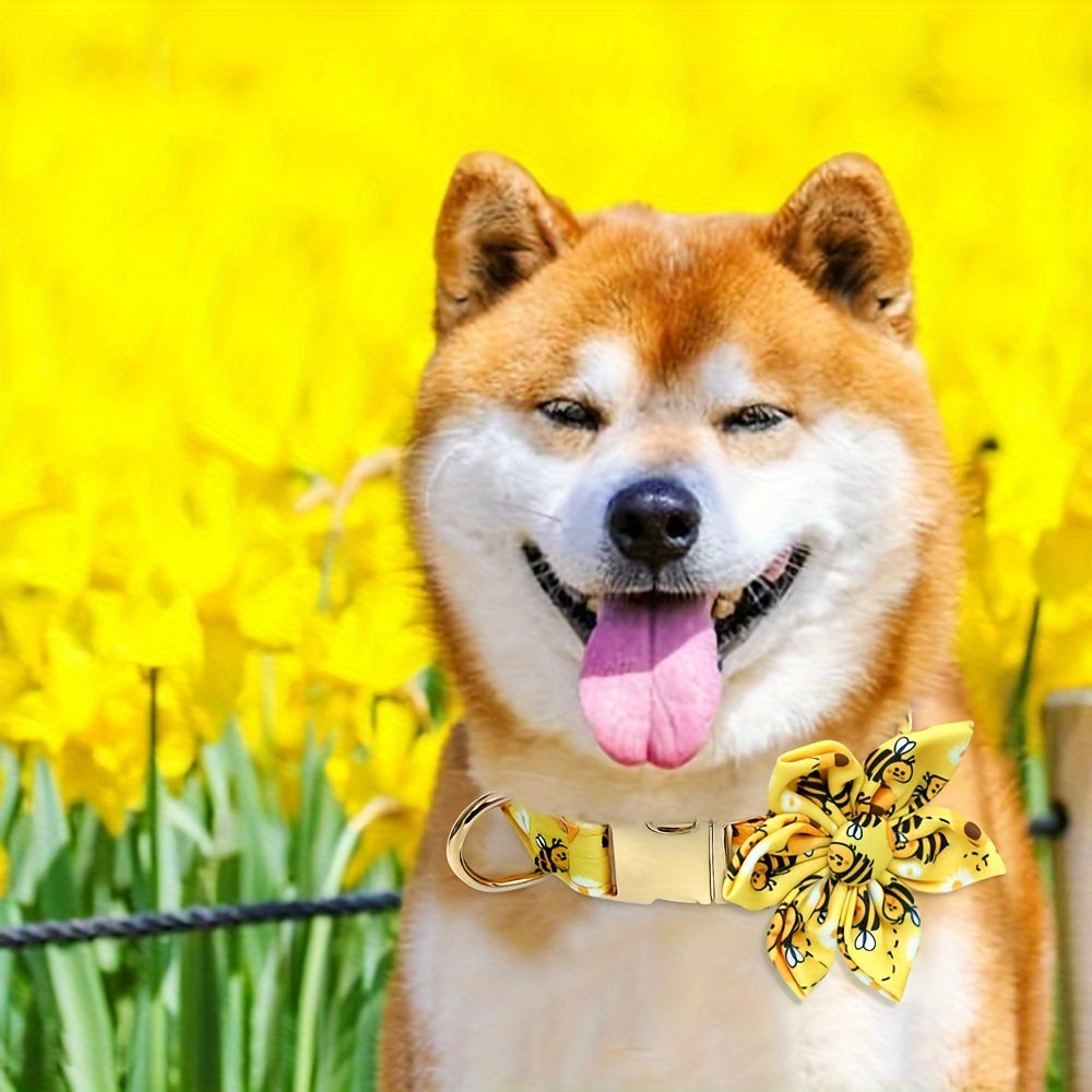 Collier Fleuri (fleur amovible) pour Chien