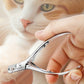 Coupe-Griffes Incurvé en Acier Inoxydable pour Chiens et Chats