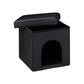 Pouf pour chien noir, présentation du produit