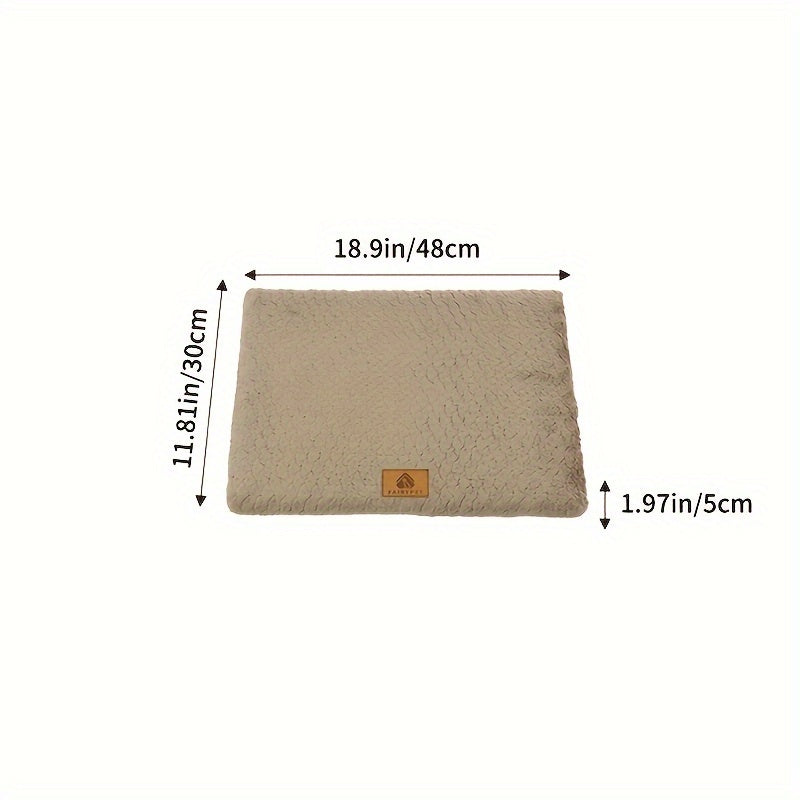 Coussin Moelleux Rectangulaire pour Chien et Chat