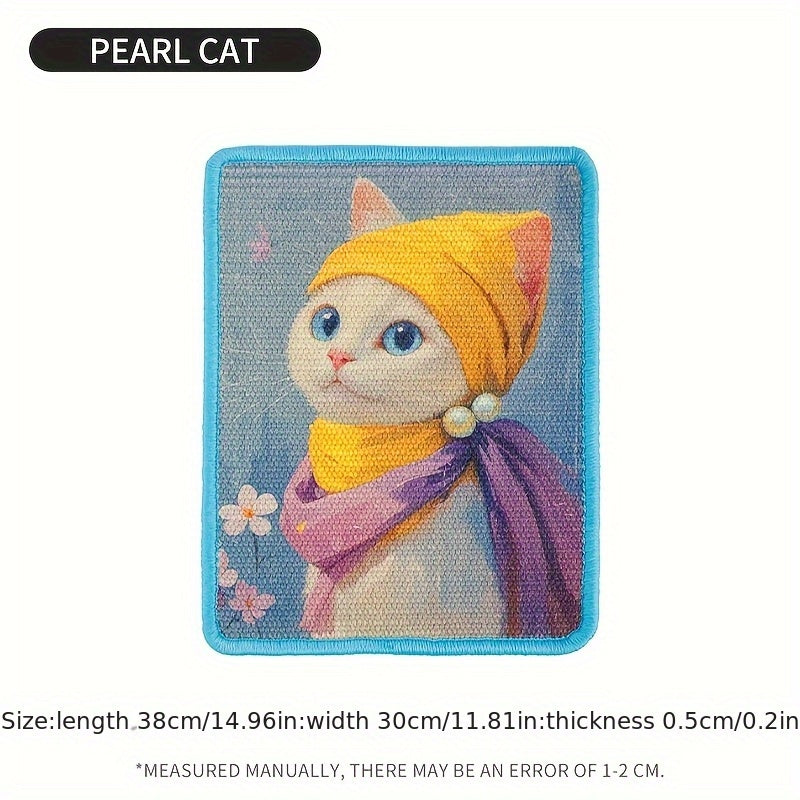 Tapis Griffoir Mural pour Chat Oeuvre d'Art