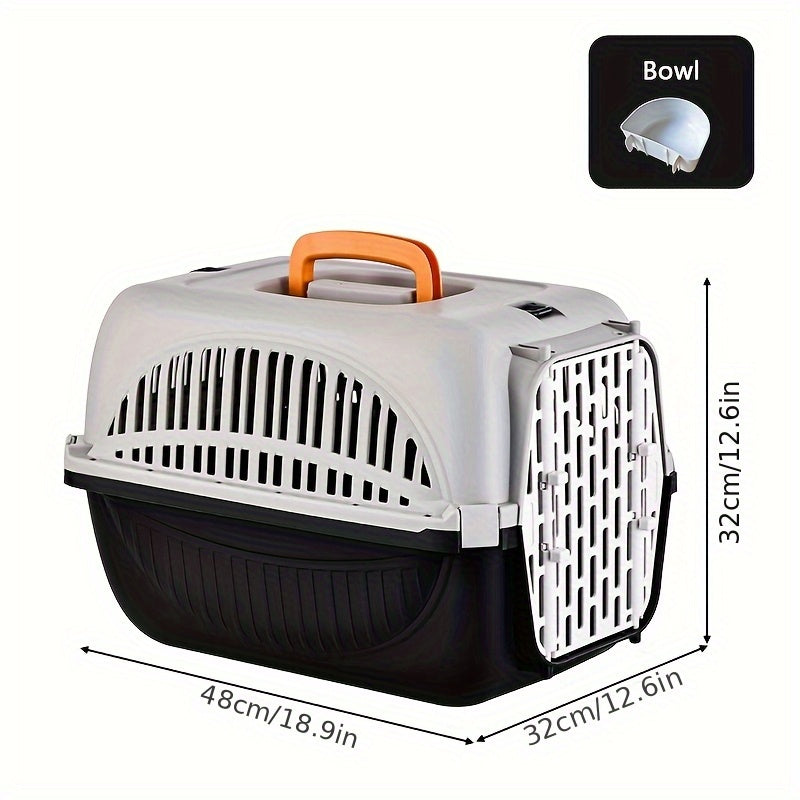 Cage de Transport Aérienne Portable pour Animaux