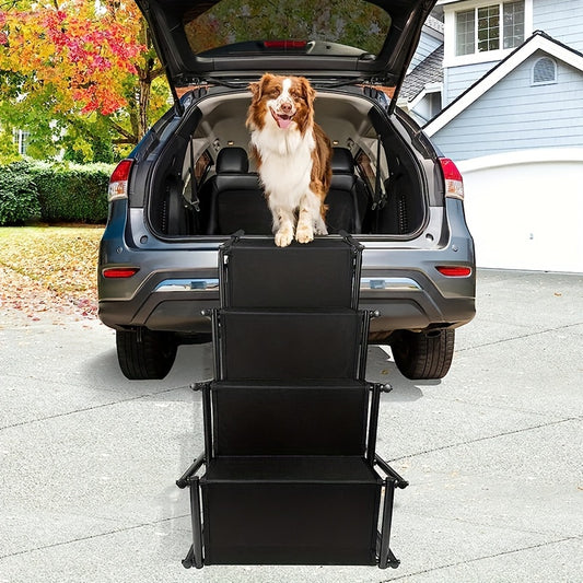Rampe Pliable à 4 Marches pour Chien