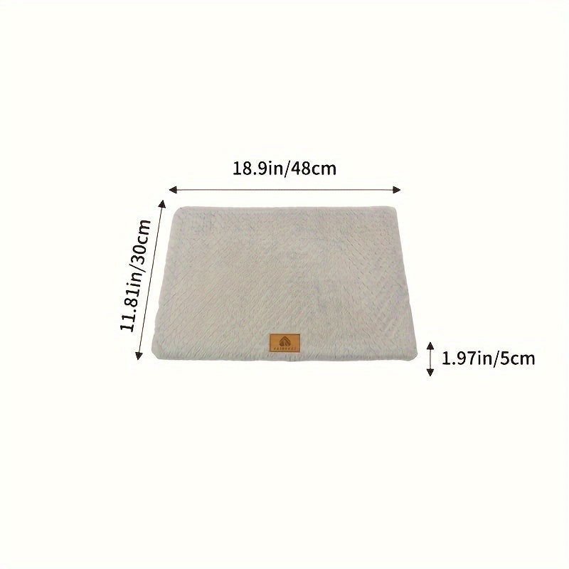 Coussin Moelleux Rectangulaire pour Chien et Chat