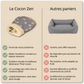Nid Ultra-Douillet Cocon Zen pour chat - Édition France
