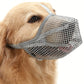 Muselière Souple en Maille Réglable pour Chien