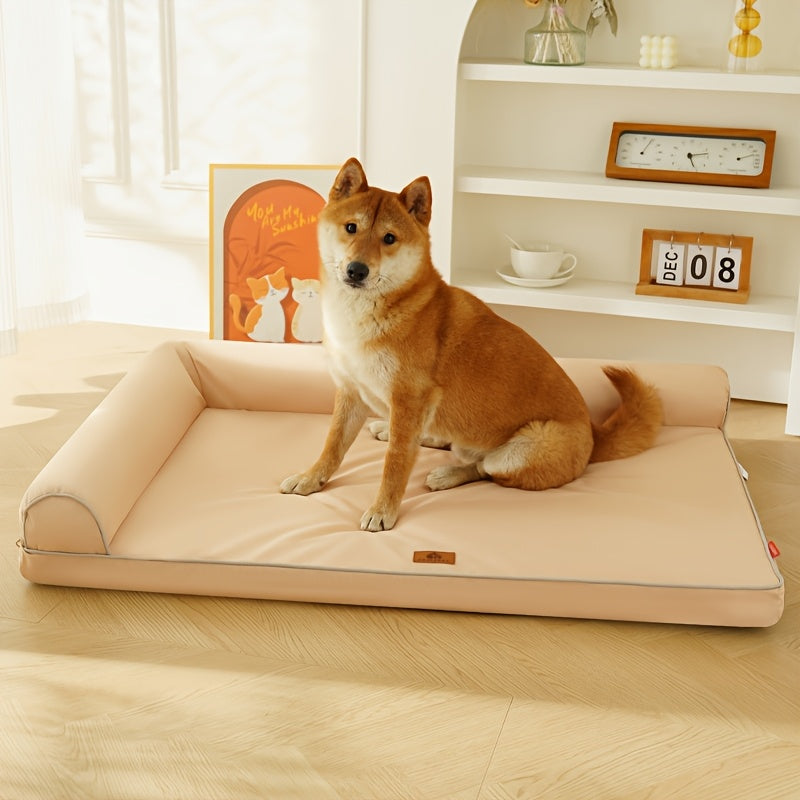 Lit Orthopédique en Tissu Respirant pour Chien