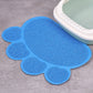 Tapis de Litière Antidérapant en Forme de Patte