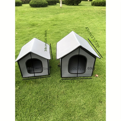 Petite Maison Imperméable pour Chats et petits Chiens