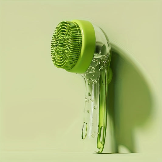 Brosse de Bain Ergonomique avec Long Manche pour Chiens et Chats