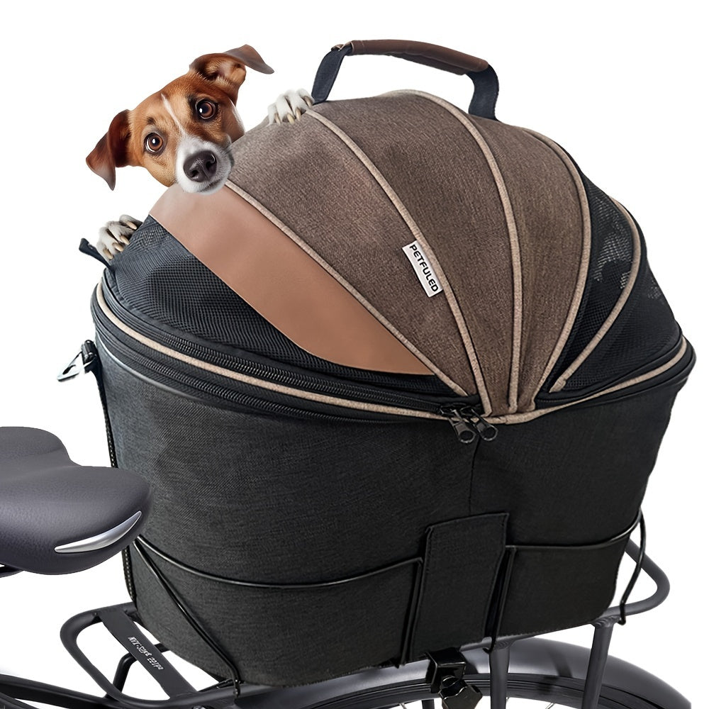 Panier arrière vélo multifonction pour chien et chat
