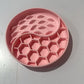 Gamelle Anti-Glouton en Silicone avec Ventouse – Design Alvéolé et Léchage