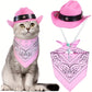 Chapeau et Bandana Western pour Chiens et Chats – Set 2 Pièces