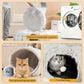 Tunnel et Panier Douillet pour Chats en Peluche