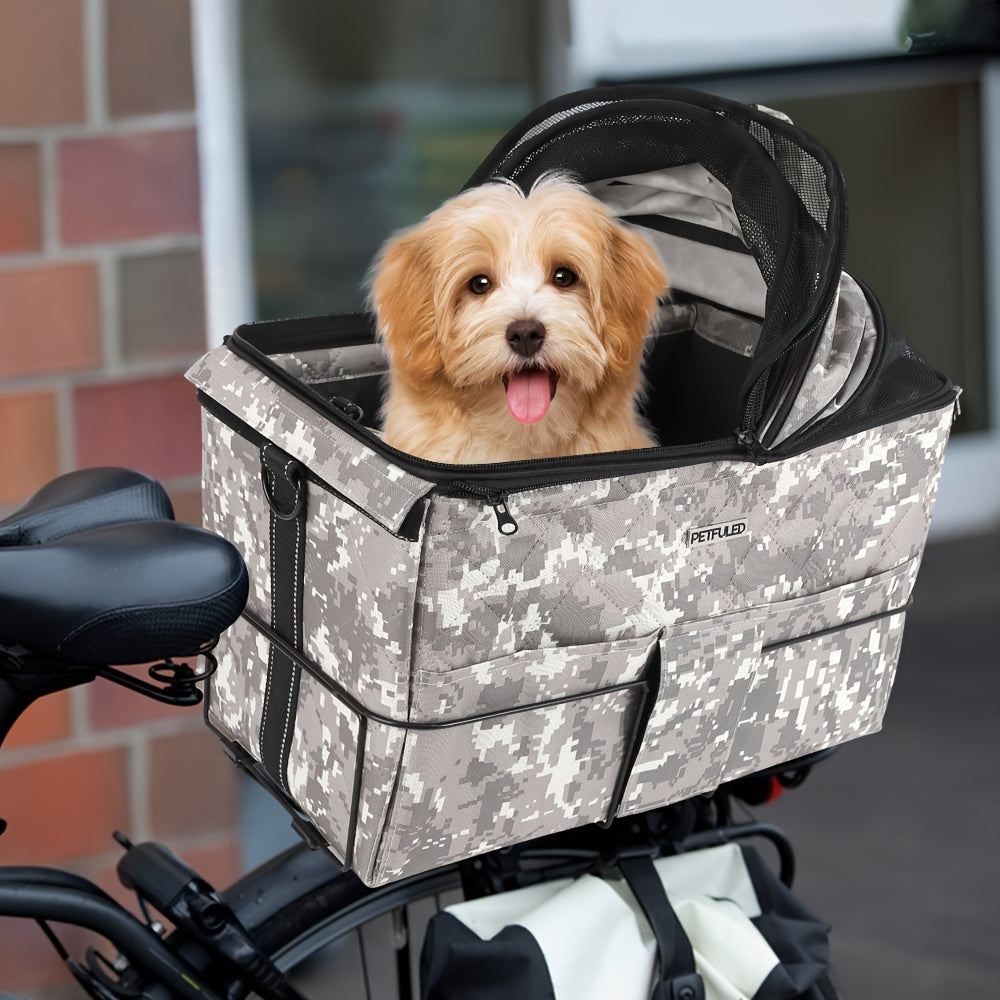 Panier arrière vélo multifonction pour chien et chat