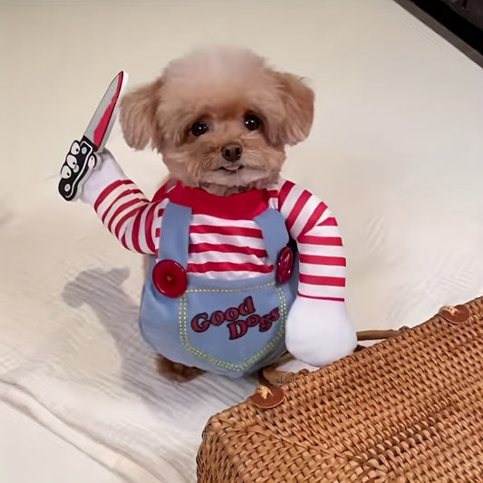 Déguisement Humoristique à Bretelles pour Chiens